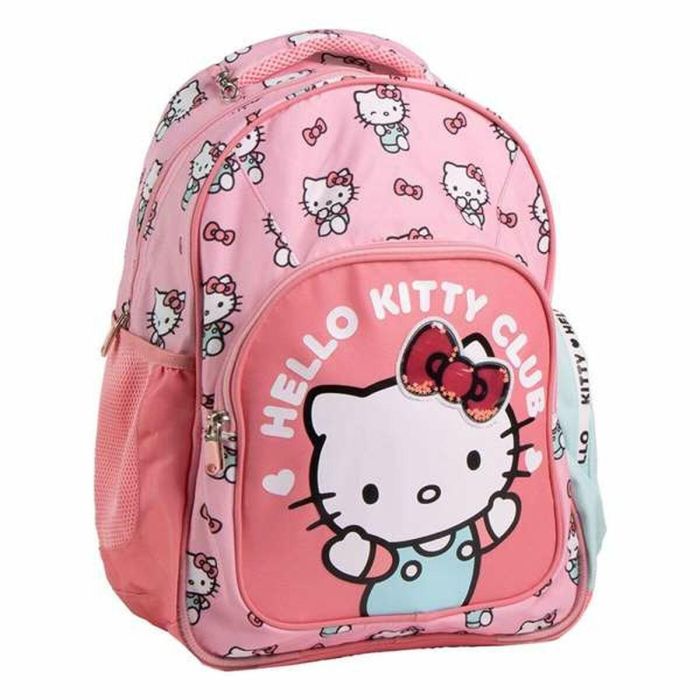 Mochila escolar mediana 42 cm hello kitty 3.3 x 4.2 x 42.0 cm Mochila escolar mediana 42 cm hello kitty 3.3 x 4.2 x 42.0 cm