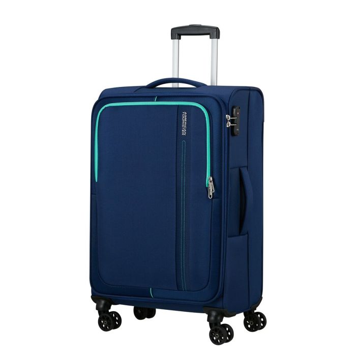 Maleta de Cabina American Tourister 146675-6636 Azul 61 L 68 x 43 x 25 cm 3