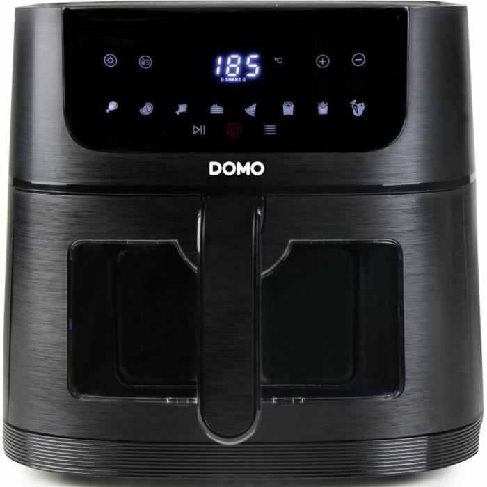 Freidora de aire caliente - DOMO - DO540FR - 6L - Pantalla digital - 8 programas - Deli-Fryer