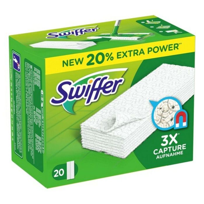 Recambio para Mopas Swiffer Seco (20 uds) 1 Recambio para Mopas Swiffer Seco (20 uds) 1