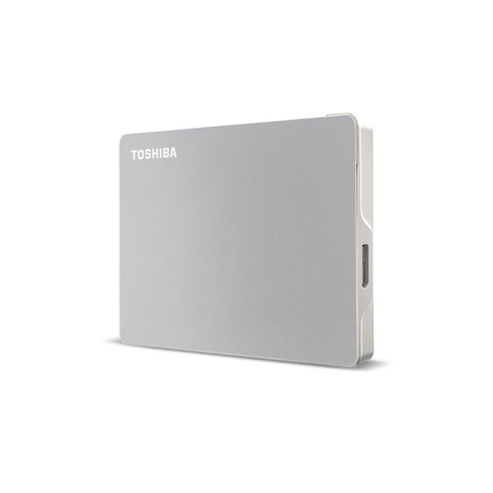 Disco Duro Externo Toshiba CANVIO FLEX Plata 1 TB USB 3.2 Gen 1