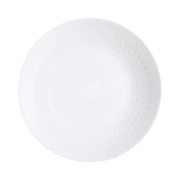 Plato Hondo Opal Pampille Blanco Luminarc 20 cm