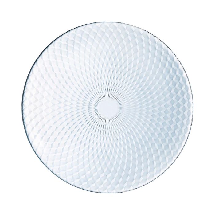 Plato Llano Vidrio Pampille Clear Luminarc 25 cm