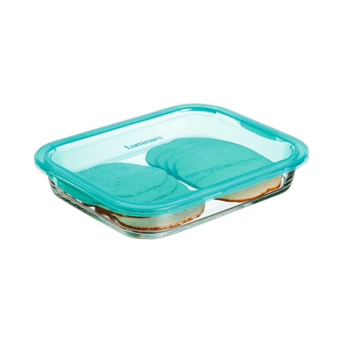 Recipiente Rectangular Vidrio Keep'N Lagon Luminarc 27,5 cm-150 cL 1