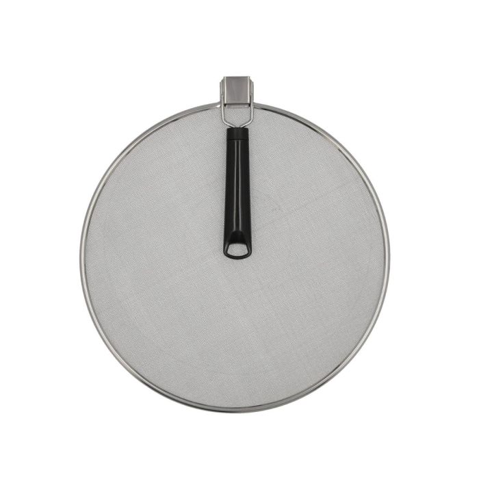 Tapa Antisalpicadura Plegable Acero Inox Rico Quid 29 cm