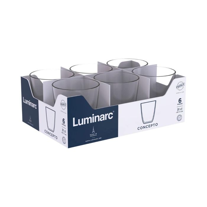 Vaso Alto Vidrio Concepto Luminarc 31 cL 4