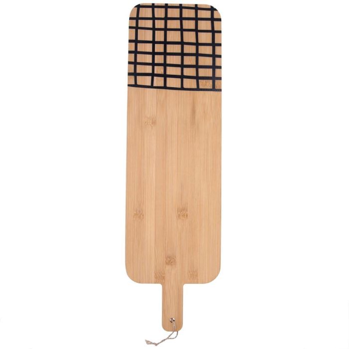 Tabla de Servir Bambú Zigzag Bidasoa 55x16X1 cm (12 Unidades)