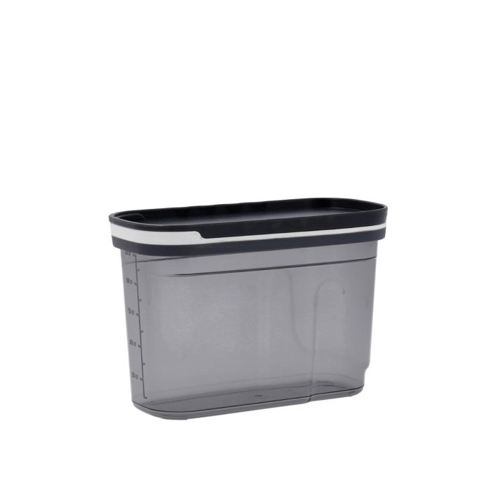 Tarro Alto PlaStico City Quid 1200 mL-19,9x9,5x13,3 cm (12 Unidades)