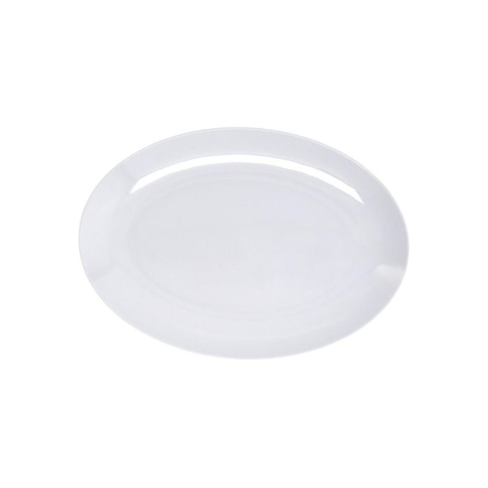 Bandeja Oval Melamina Select Basic Quid 25x18 cm (24 Unidades)