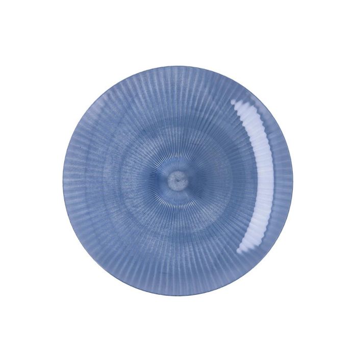 Plato Poliestireno Sunset Azul Quid 19 cm (12 Unidades)