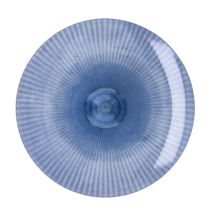 Plato Poliestireno Sunset Azul Quid 26 cm