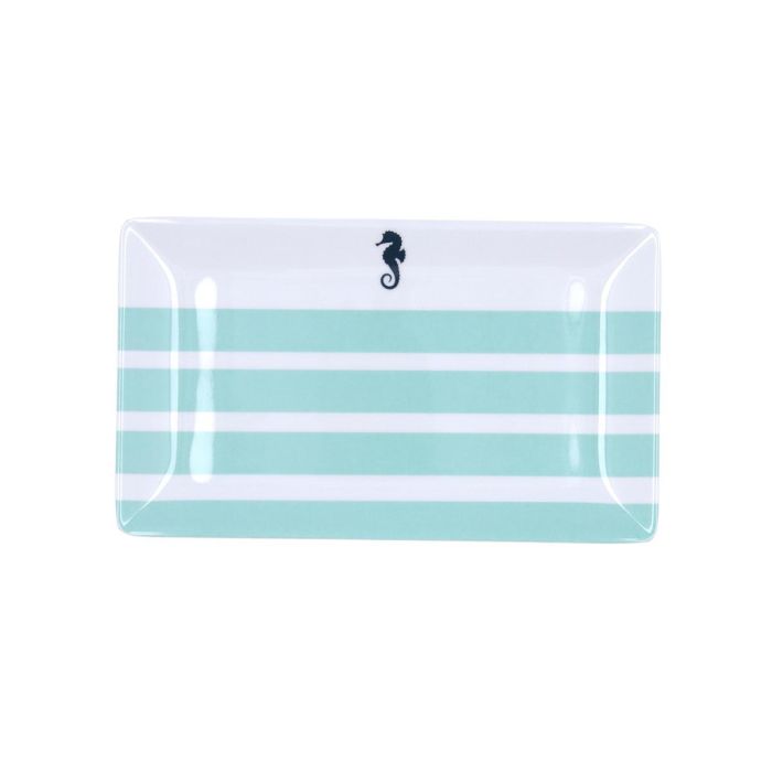 Bandeja Rectangular Melamina Atlantic Quid 25x15x2 cm (12 Unidades)