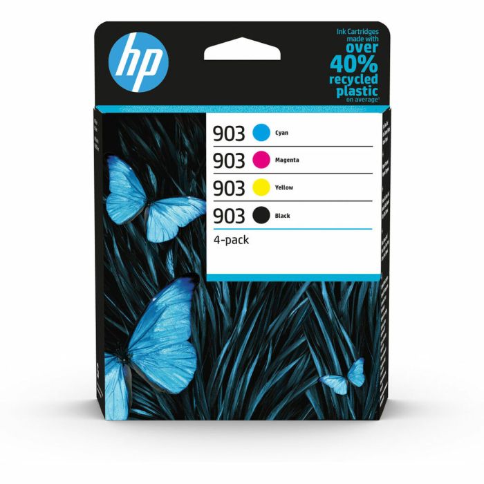 Hp Tinta Bk, C, M, Y, Officejet - Officejet Pro 6900 Series - Nº 903 *Pack De 4*