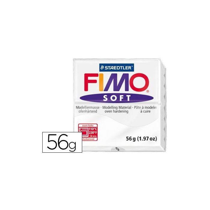Pasta Staedtler Fimo Soft 57 gr Color Blanco