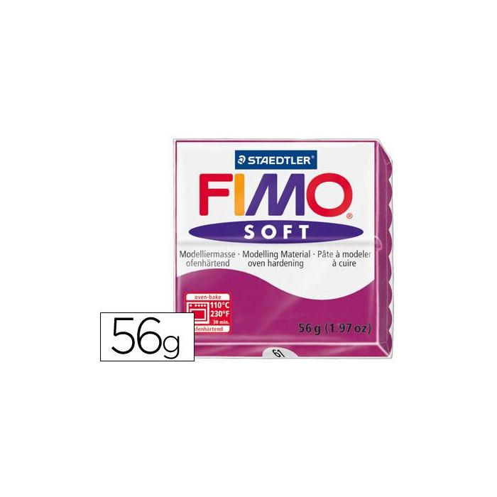 Pasta Staedtler Fimo Soft 57 gr Color Purpura