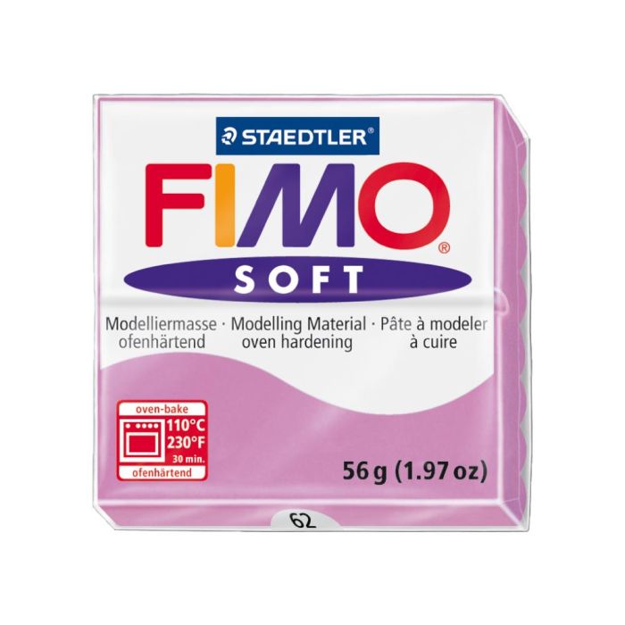 Pasta Staedtler Fimo Soft 57 gr Color Violeta Claro