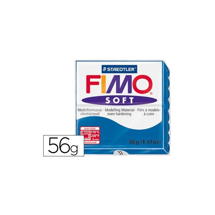 Pasta Staedtler Fimo Soft 57 gr Color Azul