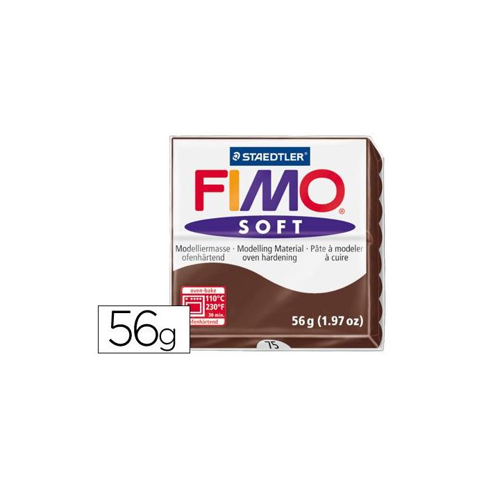 Pasta Staedtler Fimo Soft 57 gr Color Chocolate