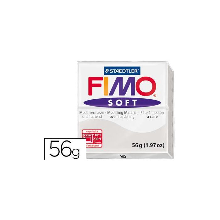 Pasta Staedtler Fimo Soft 57 gr Color Gris