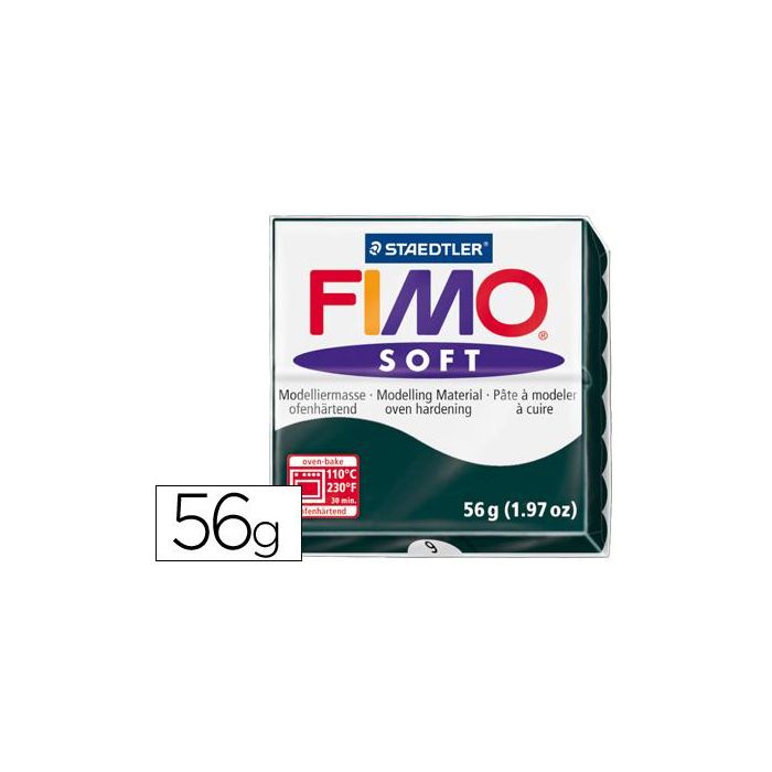 Pasta Staedtler Fimo Soft 57 gr Color Negro