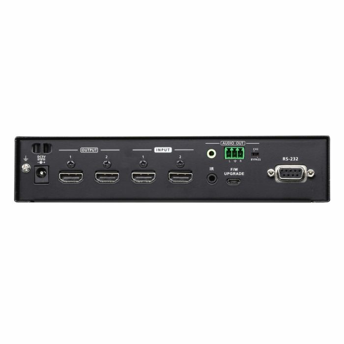 ATEN Switch de matriz HDMI 4K real 2 x 2 con desincrustador de audio