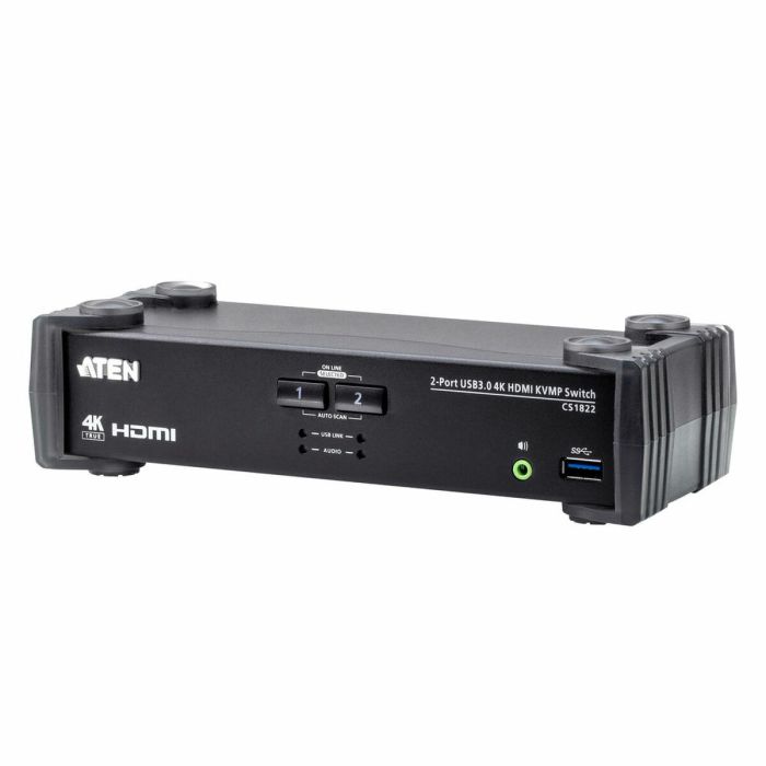 Aten CS1822-AT-U interruptor KVM Negro