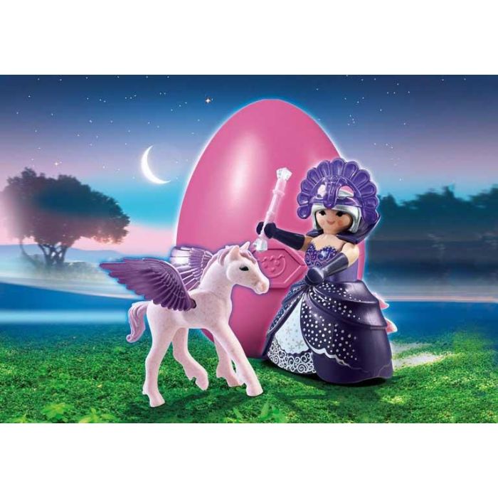 Reina Luna Con Bebe Pegaso 6837 Playmobil