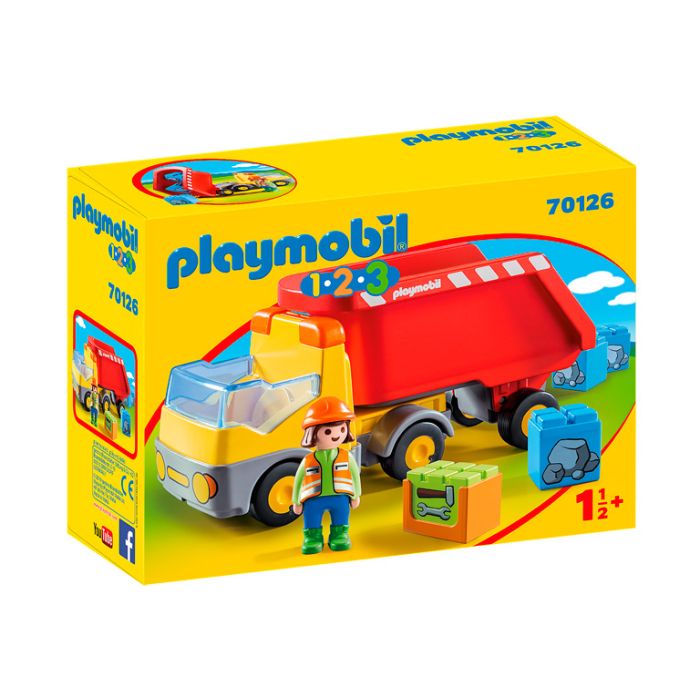 1.2.3. Camion De Construccion 70126 Playmobil