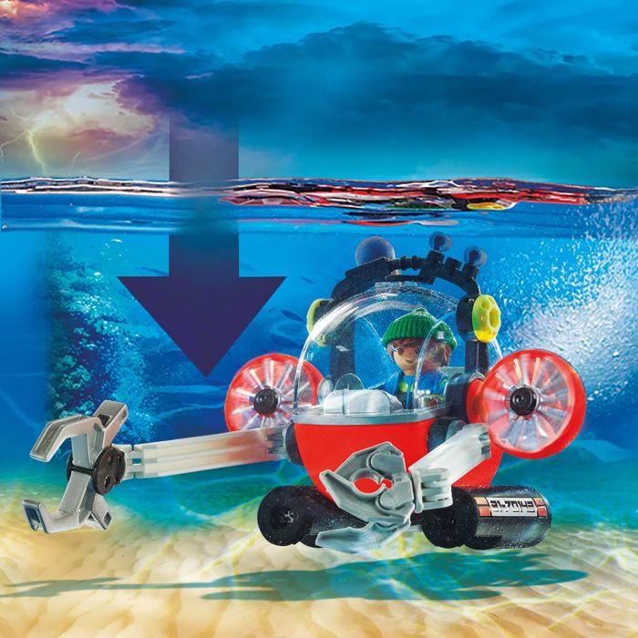 Operación Medio Ambiente Con Bote De Buceo 70142 Playmobil 2
