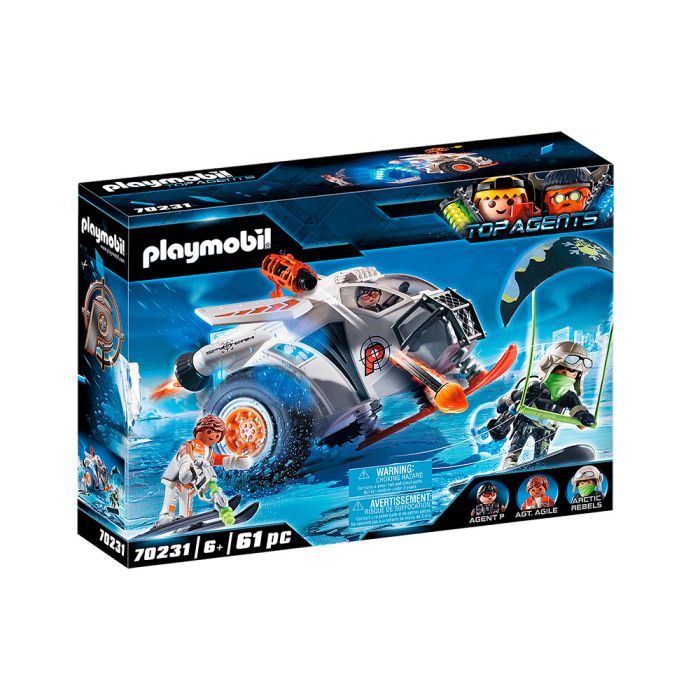 Spy Team Planeador De Nieve 70231 Playmobil
