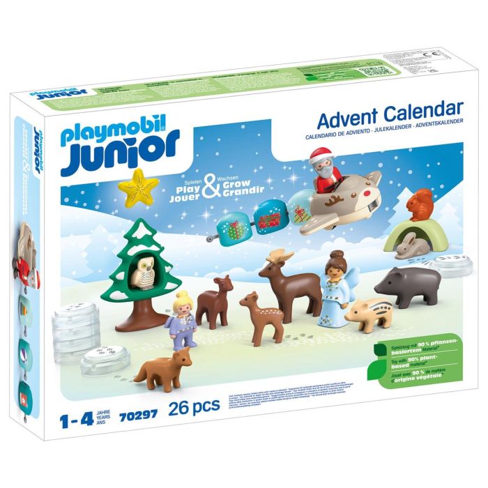 Calendario Adviento Navidad Nieve Junior 70297 Playmobil 1