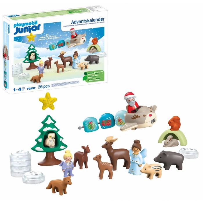 Calendario Adviento Navidad Nieve Junior 70297 Playmobil 2