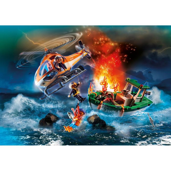 Misión Rescate Marítimo Rescue Action 70491 Playmobil 2