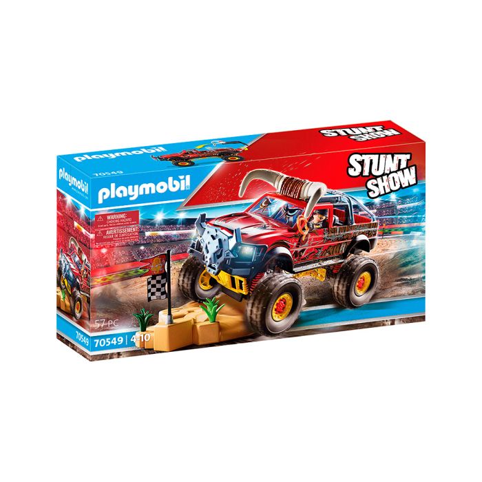 Stunt Show Monster Truck Horned 70549 Playmobil
