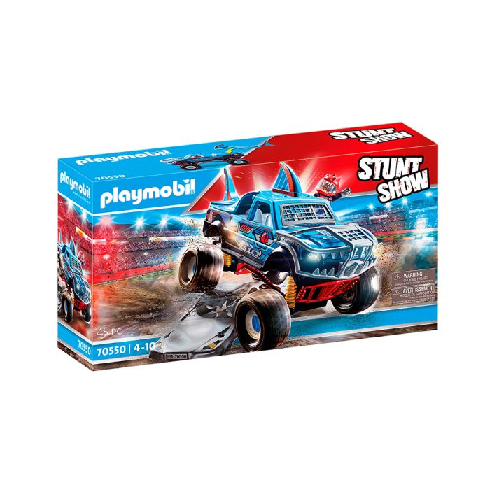 Stunt Show Monster Truck Shark 70550 Playmobil
