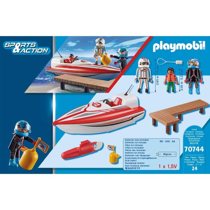 Speedboat Racer 70744 Playmobil 3