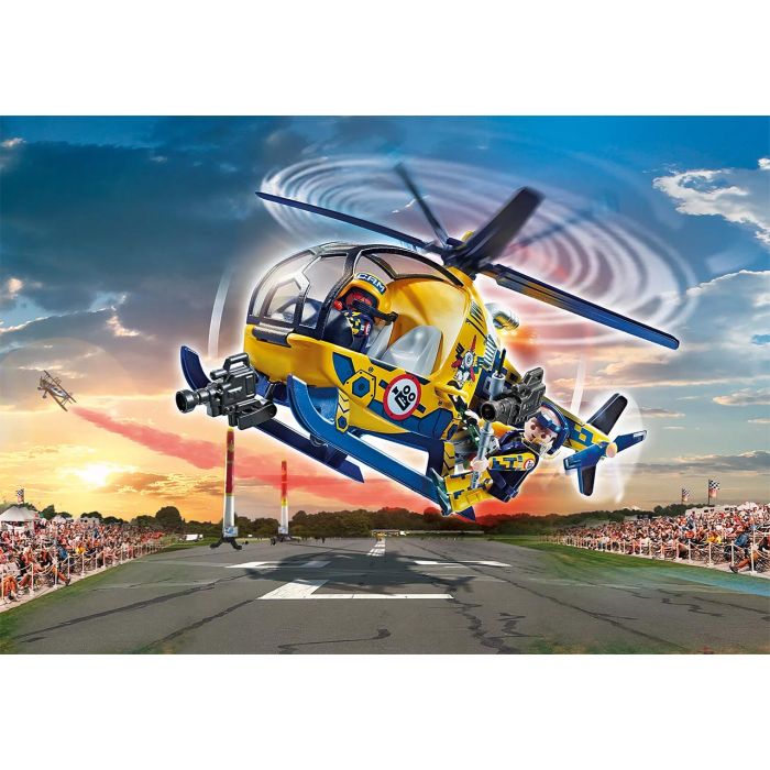 Air Stuntshow Helicóptero Rodaje De Película 70833 Playmobil 2