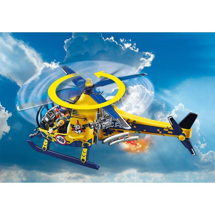 Air Stuntshow Helicóptero Rodaje De Película 70833 Playmobil 3