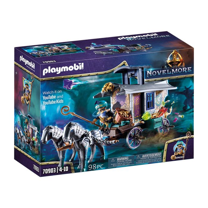 Violet Vale - Carruaje De Mercaderes 70903 Playmobil