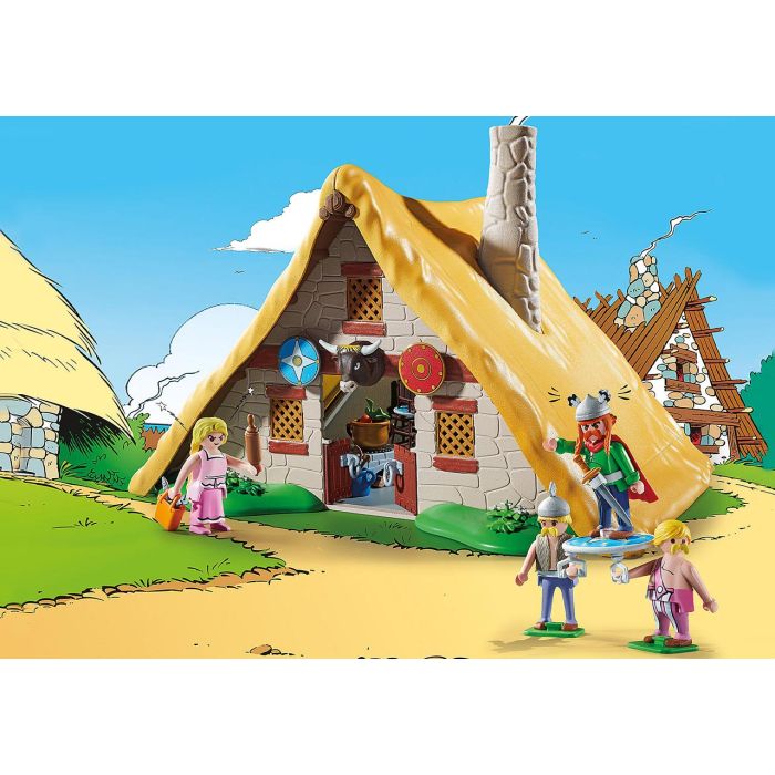 Playset Playmobil Astérix: The hut of Abraracourcix 70932 110 Piezas 1