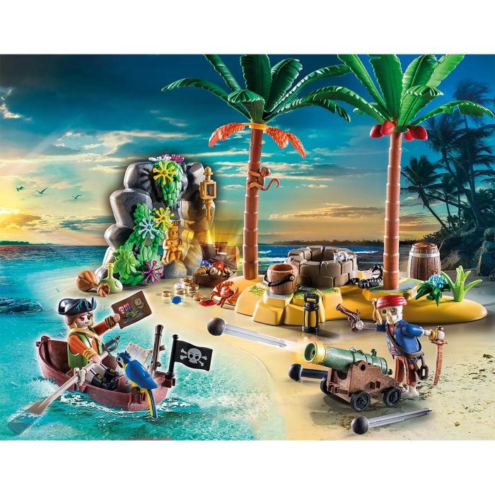 Isla Tesoro Pirata Con Esqueleto 70962 Piratas Playmobil 2