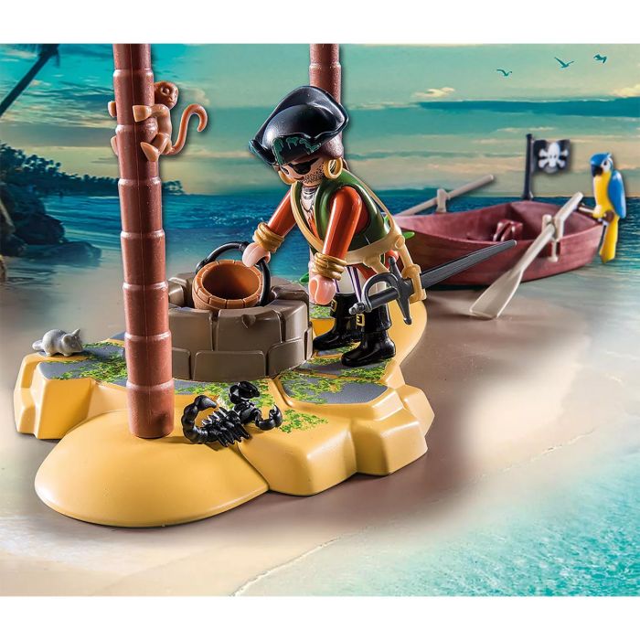 Isla Tesoro Pirata Con Esqueleto 70962 Piratas Playmobil 4
