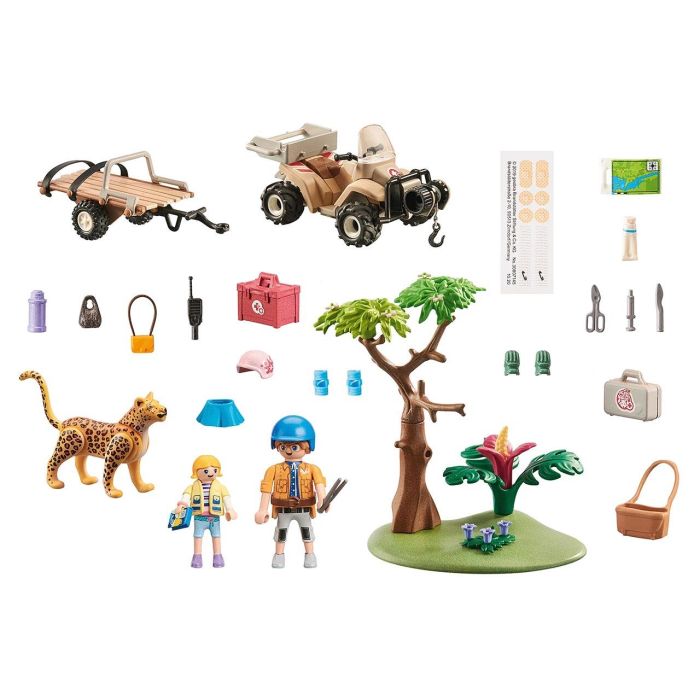 Quad Rescate De Animales 71011 Playmobil 1