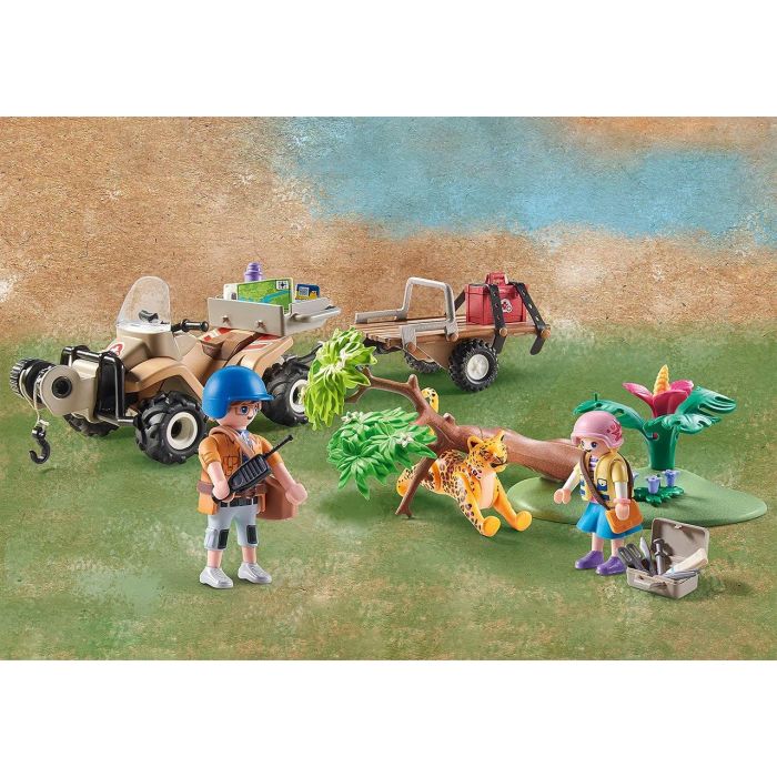 Quad Rescate De Animales 71011 Playmobil 2