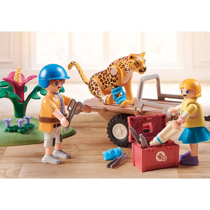 Quad Rescate De Animales 71011 Playmobil 4