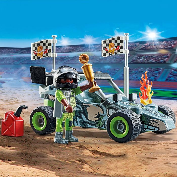 Coche De Carreras Stunt Show 71044 Playmobil 3