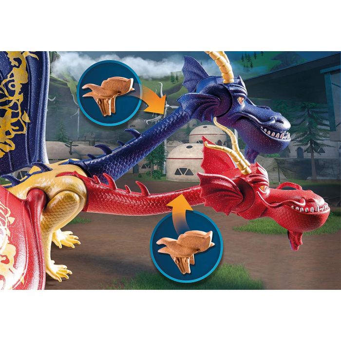 Dragons: Nine Realms: Wu & Wei & Jun 71080 Playmobil 4