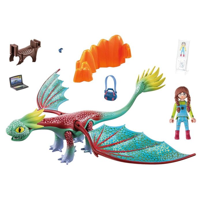 Dragons: Nine Realms: Feathers & Alex 71083 Playmobil 1