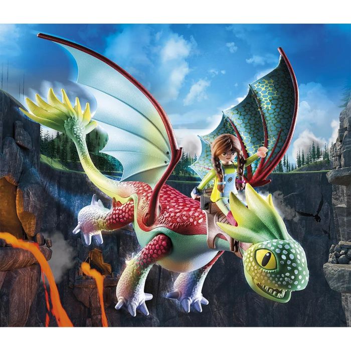 Dragons: Nine Realms: Feathers & Alex 71083 Playmobil 2