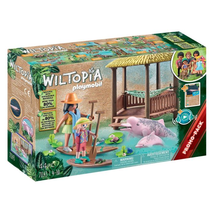 Tour De Remo Delfines De Río Wiltopia 71143 Playmobil